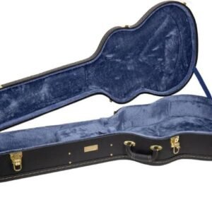 Crossrock CRW-620 DBK Dreadnought Wooden Guitar Case, Black