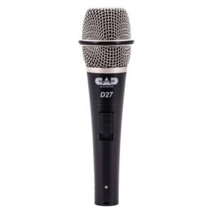 Cad Audio D27 SuperCardioid Dynamic Microphone with On/Off Switch (D27)