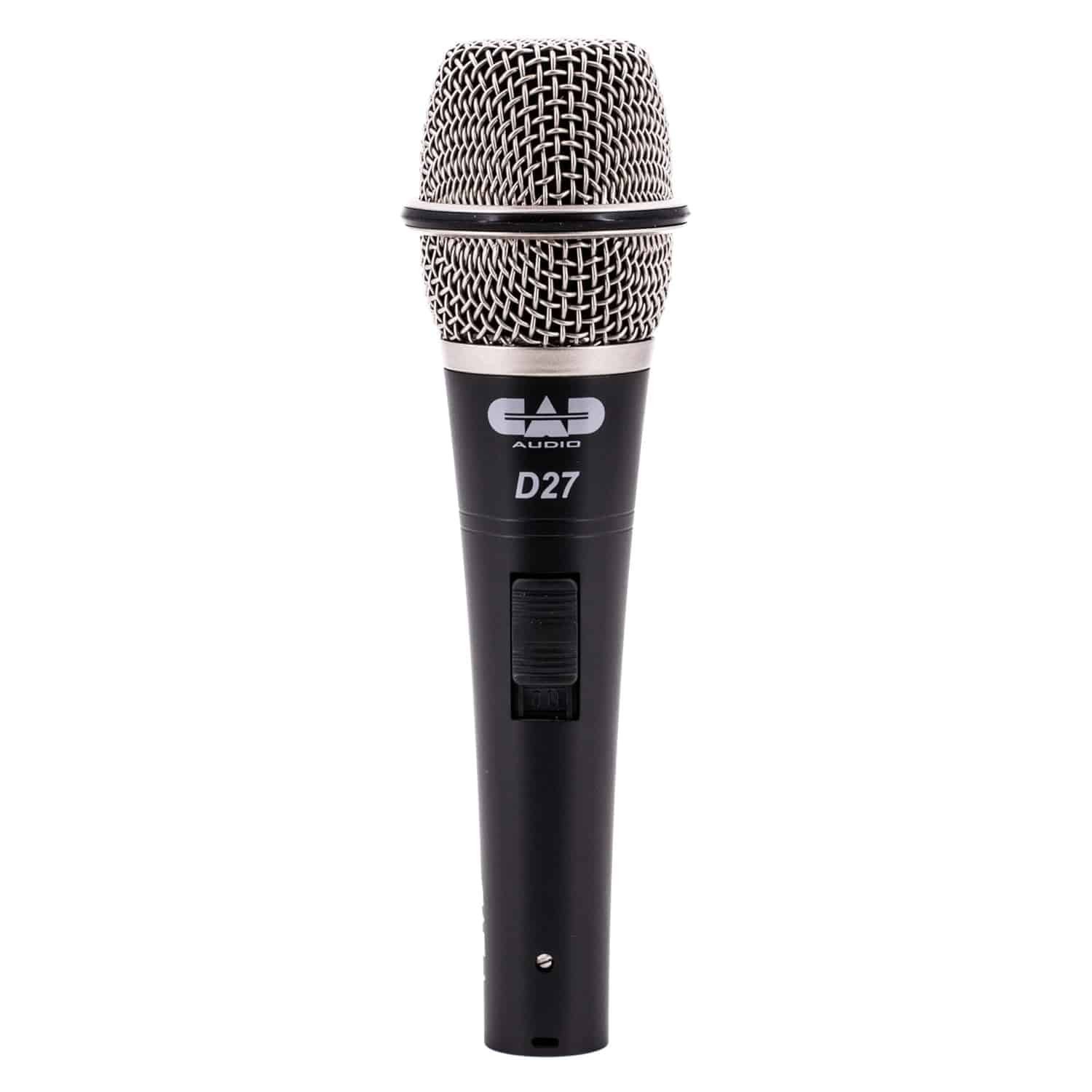 Cad Audio D27 SuperCardioid Dynamic Microphone with On/Off Switch (D27)