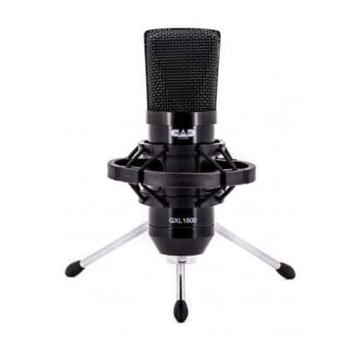 CAD GXL1800 Condenser Microphone Bundle with Desktop Boom Arm Microphone Stand (2 Items)