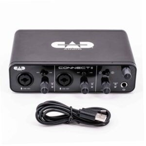 CAD Audio CX2 Connect II 2x2 USB Interface 24 Bit/96KHz (CX2), Black (AMS-CX2) CAD Audio CX2 Connect II 2x2 USB Interface 24 Bit/96KHz (CX2), Black (AMS-CX2)