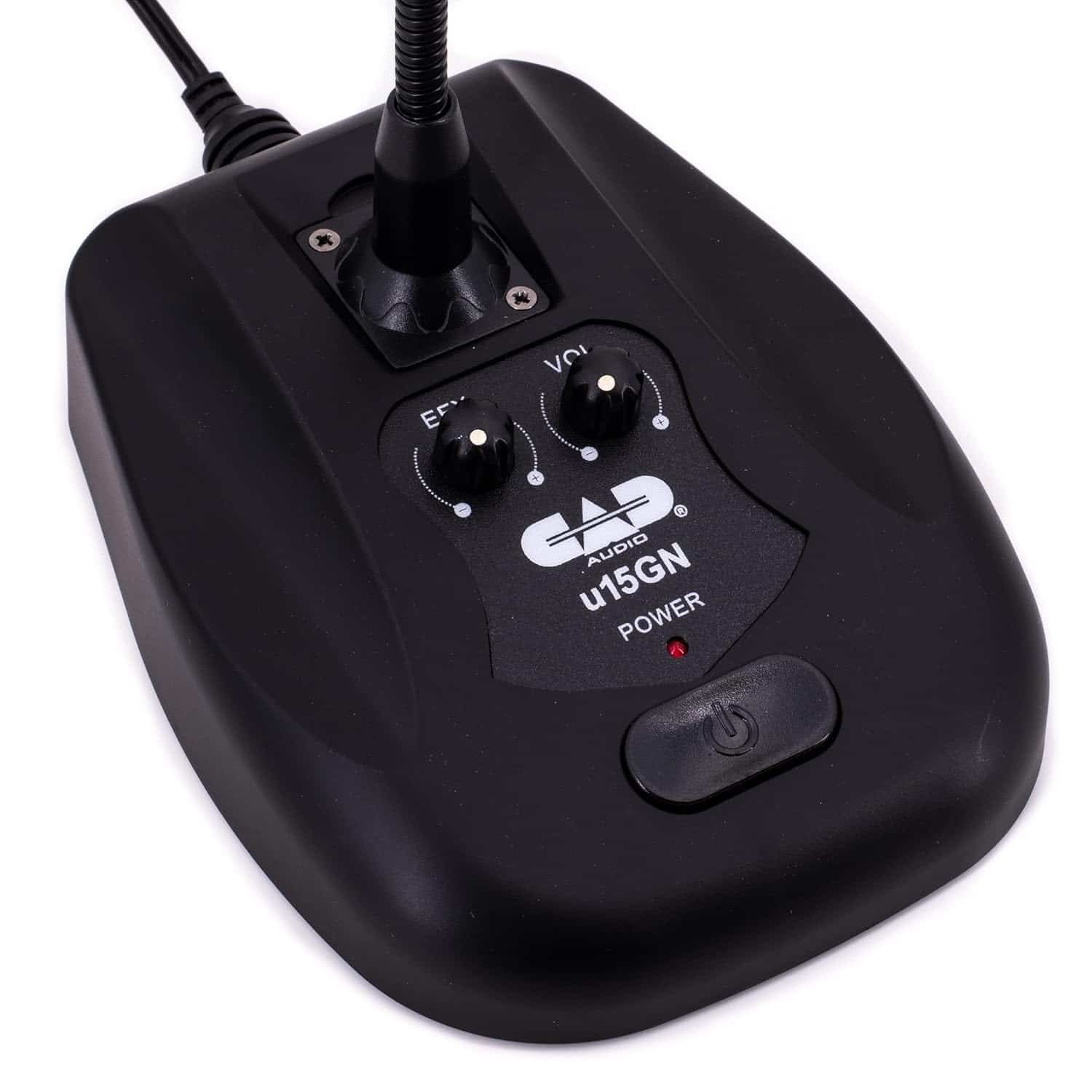 CAD Audio Condenser Microphone, Black (U15GN)