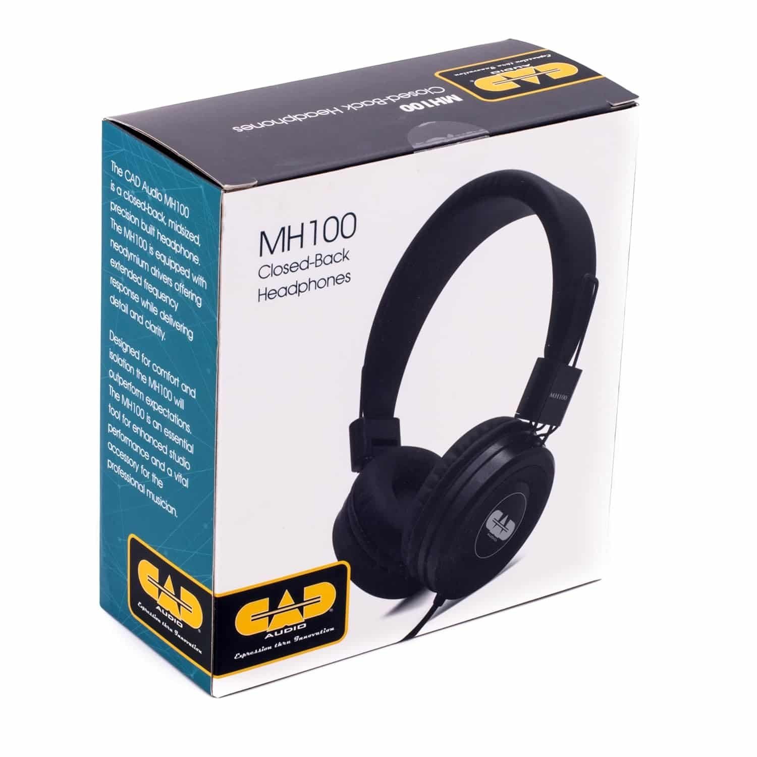 CAD Audio MH100 Closed-Back Mid-Size Studio Headphones