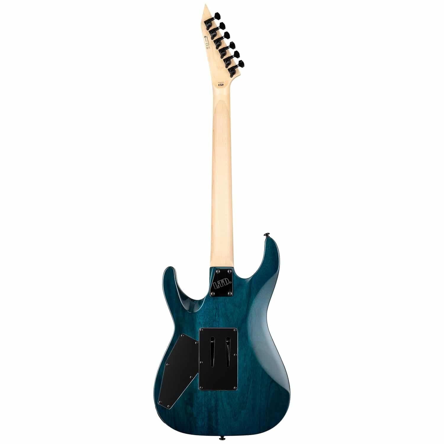 6894811a0d00fdd5a022d48d11dc1c8c6541753cfb465d14618af.jpg ESP LTD MH-203 Quilted Maple See Through Blue