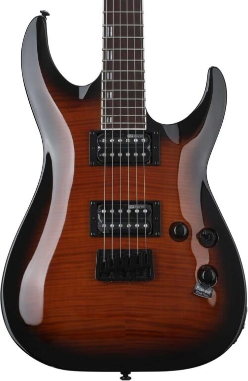 ESP LTD H-200FM - Dark Brown Sunburst