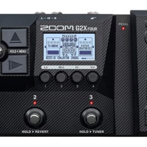 Zoom G2X Four Guitar Multi-Effects Processor With Expression Pedal