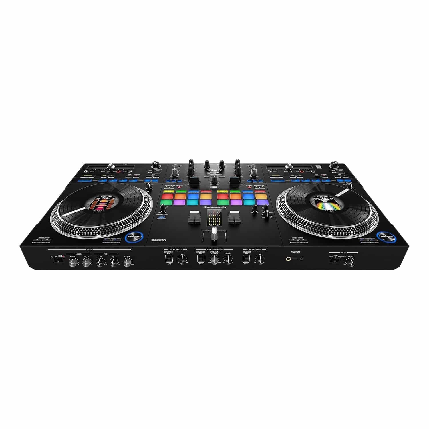 Pioneer DDJ-REV7 Scratch-Style 2-Channel Professional DJ Controller for Serato DJ Pro (Black)