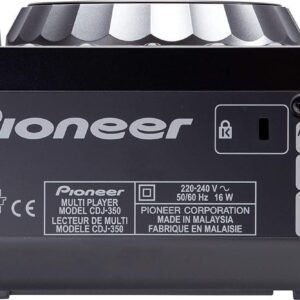 Pioneer CDJ-350 Compact DJ Multi Player With Disc Drive - Black