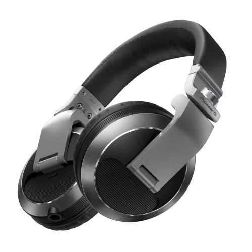 Pioneer DJ HDJ-X7-S Professional DJ Headphone, Silver