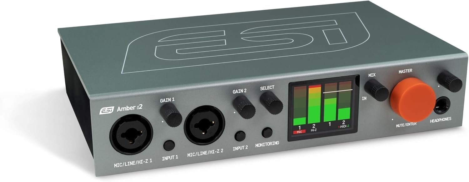 ESI Amber i2 Dual-Input Audio Interface