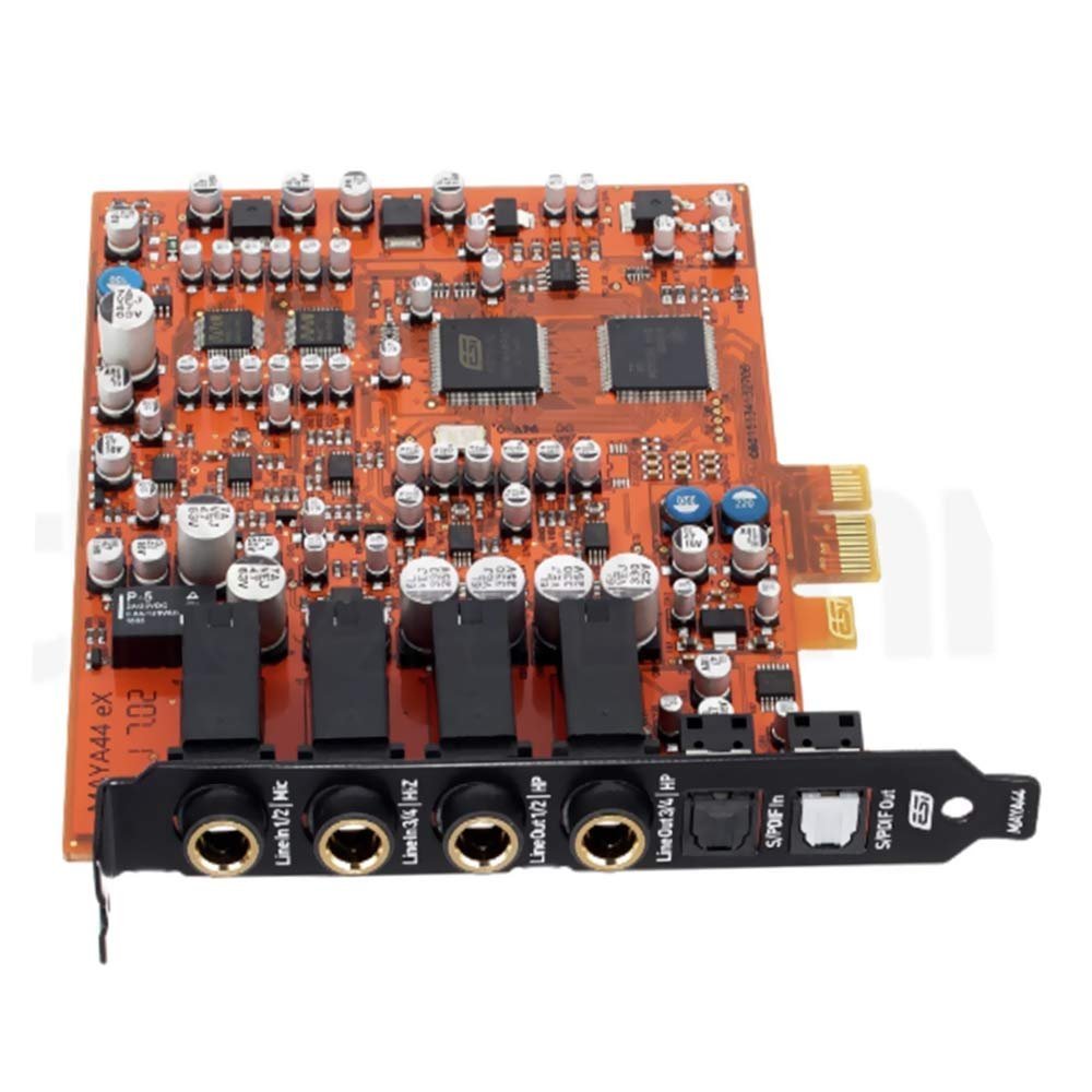 ESI Maya 44 eX PCI Express Audio Interface with 4 in 4 Out