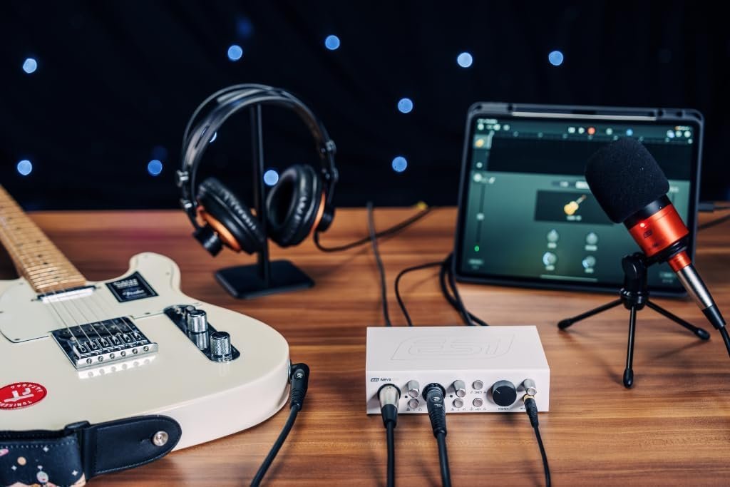 68d3ac75a830c85e86054c67c6ad75c909429037058dd8be3abb8-1.jpg ESI Neva OTG Professional Audio Interface 24-bit/192kHz Dual USB-C