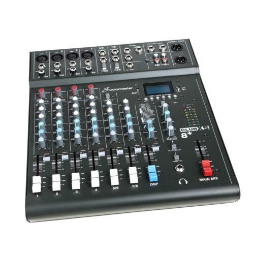 Studiomaster CLUB XS8 Plus 8 Channel Analog Mixer
