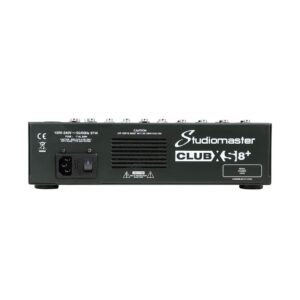 Studiomaster CLUB XS8 Plus 8 Channel Analog Mixer