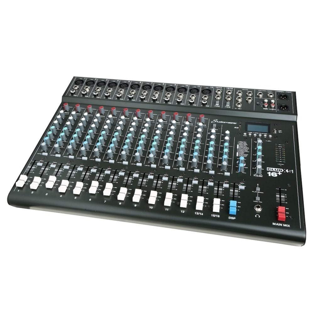 Studiomaster Club XS 16+ 16 Input Channel Analog Mixer