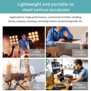 Digimore D 240 7 Channel DJ & amp Audio Mixer with USB & amp DSP