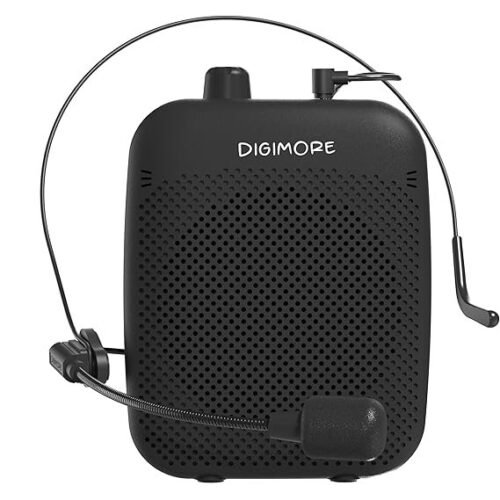 Digimore D 1200 Voice Amplifier 10W with Bluetooth & Wired Mic Digimore D 1200 Voice Amplifier 10W with Bluetooth & Wired Mic