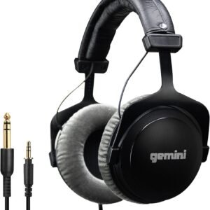 71BIPZk4leL._AC_SL1500_.jpg Gemini Sound DJ Equipment Mixing Headset System DJX-1000 Ultimate Over Ear Closed Back Studio Monitor Isolation Recording
