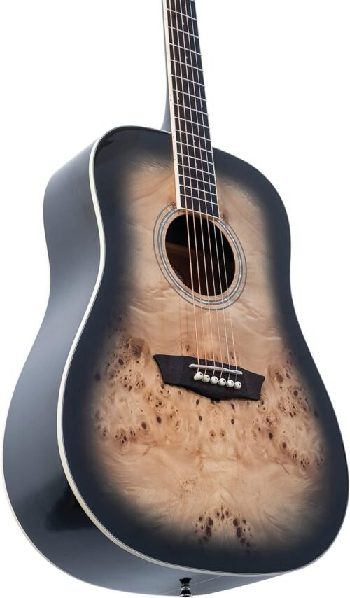 71DJBperyL._AC_SL1500_-1.jpg Washburn Deep Forest Burl 6 String Acoustic Guitar, Right, Black Fade (DFBDB)
