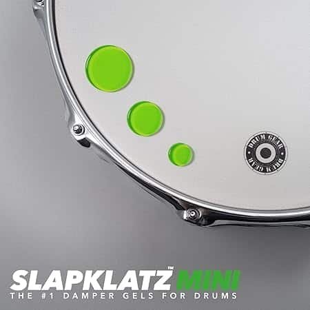 Slapklatz 6 SlapKlatz MINI Gel Pads w/case - Alien Green Slapklatz 6 SlapKlatz MINI Gel Pads w/case - Alien Green