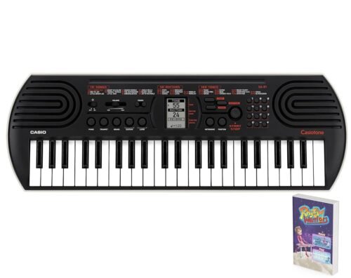 Casio SA-81 Casiotone 44 Keys Mini Keyboard With Adaptor -Black Casio SA-81 Casiotone 44 Keys Mini Keyboard With Adaptor -Black