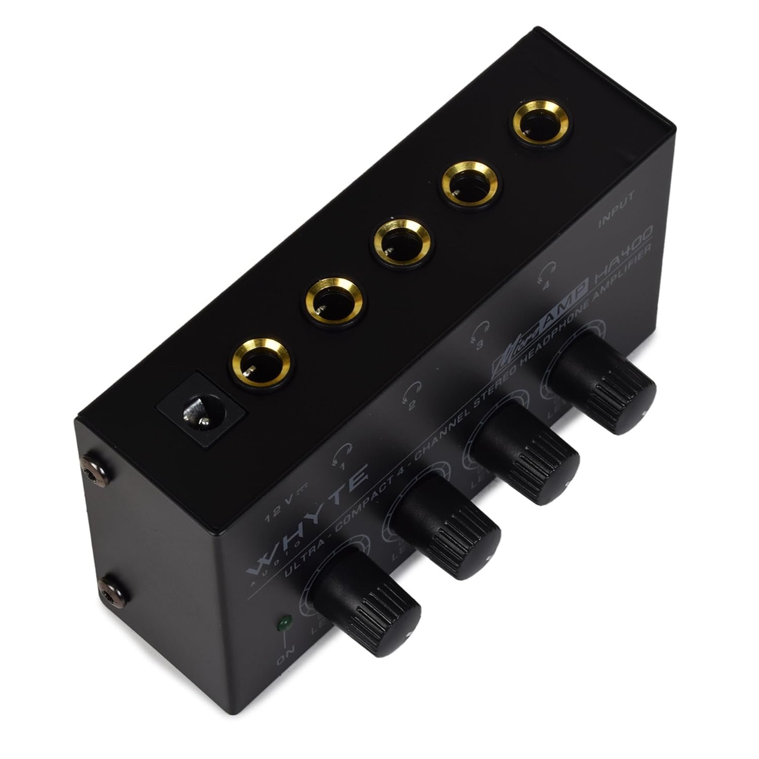 71JHFx6hXKL._SL1500_.jpg Whyte Audio HA400 Headphone Amplifier, 4 Channel Metal Stereo Audio Amplifier