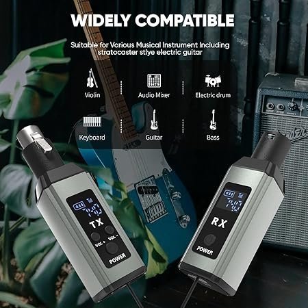 Digimore D 740 2.4GHz Wireless XLR Transmitter & amp Receiver