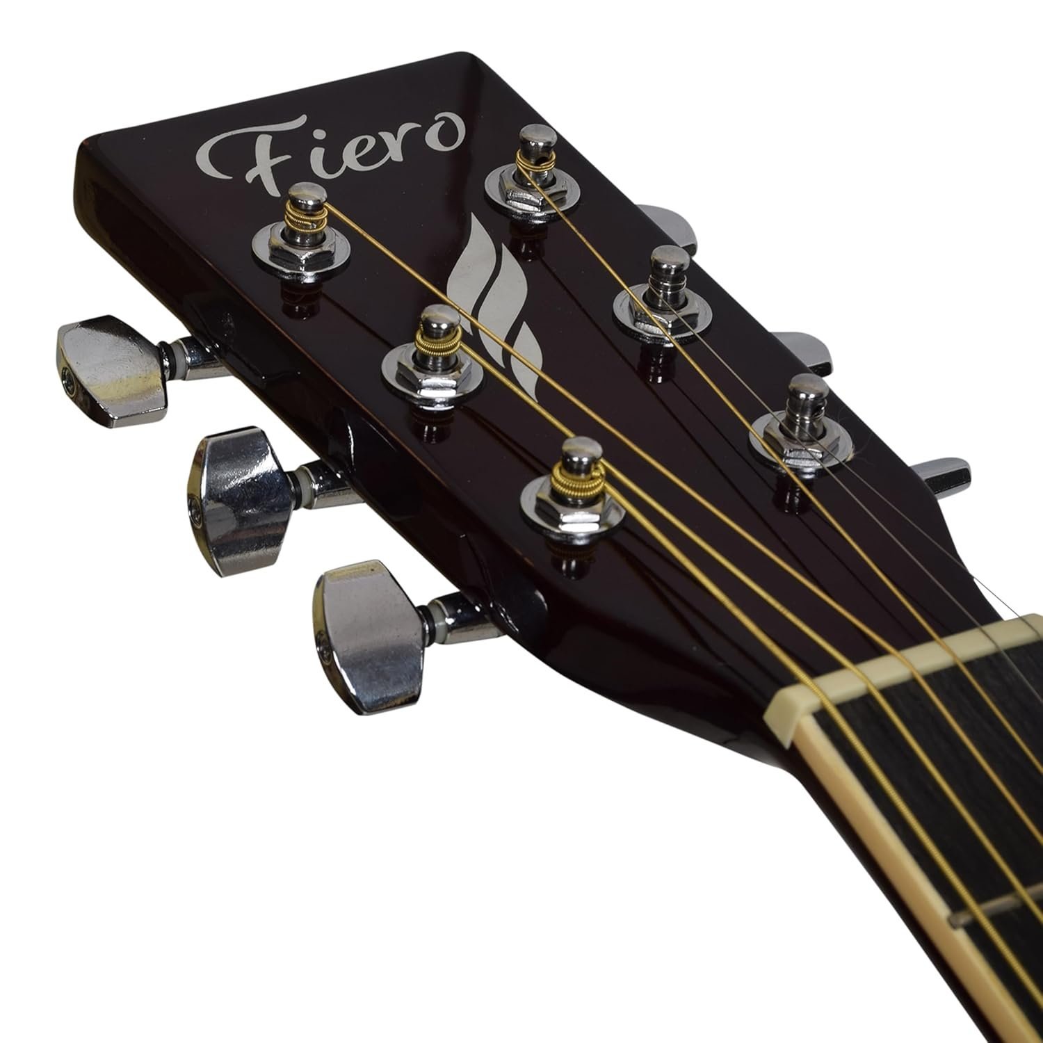 Whyte Audio Fiero Series Acoustic Guitar (Dark Wood)