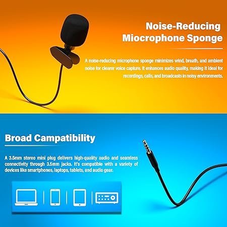 DIGIMORE D-470 3.5mm Lavalier Clip Mic
