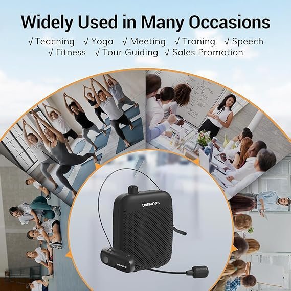 Digimore D-1200 WL Wireless Voice Amplifier 10W with Bluetooth