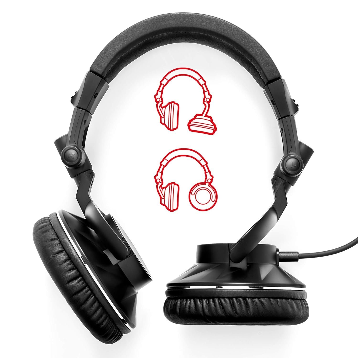 71UV99fdrZL._SL1500_.jpg Hercules DJ HDP DJ60 Headphones