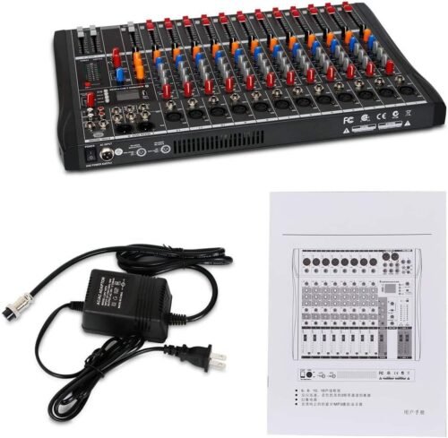 Digimore D 285 Professional 12 Channel Audio Mixer with USB & BT Digimore D 285 Professional 12 Channel Audio Mixer with USB & BT