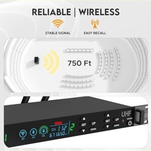 Digimore D 325 UHF Wireless Microphone System with True Diversity