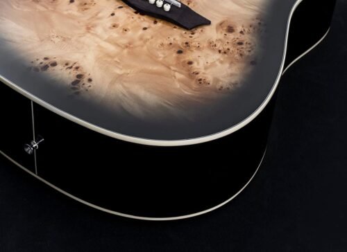 71f70ijvFXL._AC_SL1500_-1.jpg Washburn Deep Forest Burl 6 String Acoustic Guitar, Right, Black Fade (DFBDB)