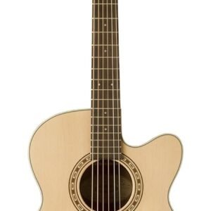 71gmXMUBxL._AC_SL1500_.jpg Washburn Harvest Series WG7SCE Acoustic-Electric Guitar, Natural Gloss