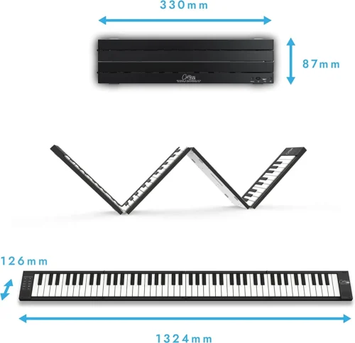 Blackstar Carry on FP88 Folding Piano Black