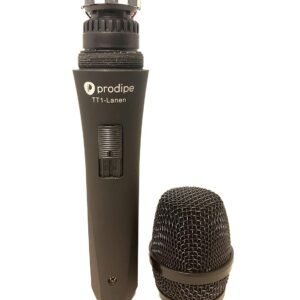 Prodipe PRO-TT1 Switched Dynamic Vocal Microphone, Black