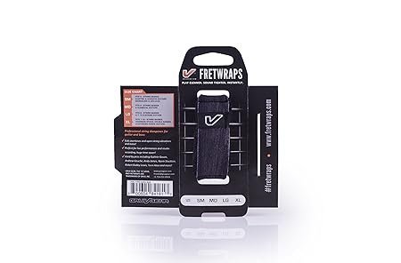 Gruv Gear FretWraps Wood "Ebony" String Muters 1-Pack (Medium)
