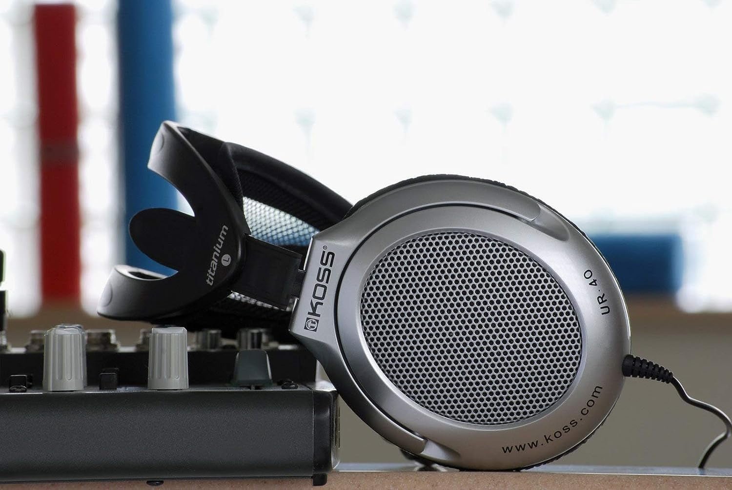 Koss UR40 Full Size Collapsible Lightweight Over-Ear Headphones