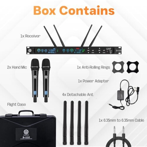 Digimore D 325 UHF Wireless Microphone System with True Diversity