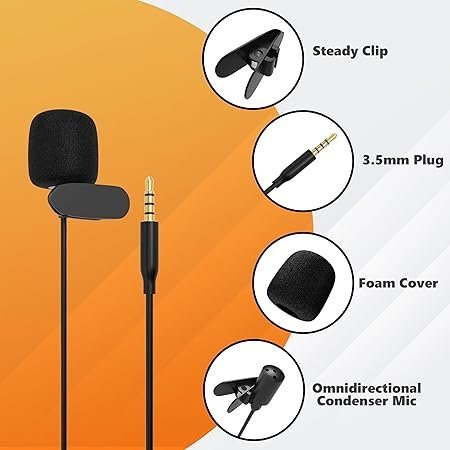 DIGIMORE D-470 3.5mm Lavalier Clip Mic