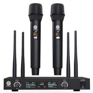 Digimore D390 Dual UHF Wireless Microphone - Discontinued Product