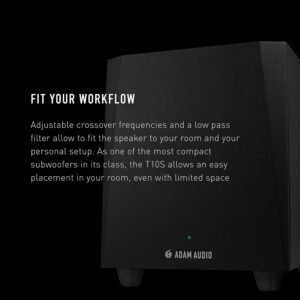 ADAM Audio T10S 10" Active Powered Studio Subwoofer ADAM Audio T10S 10" Active Powered Studio Subwoofer
