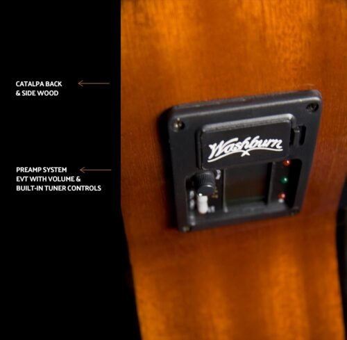 71sedHH7DIL._SL1500_.jpg Washburn C5CE Classical Electro-Acoustic Guitar - Natural