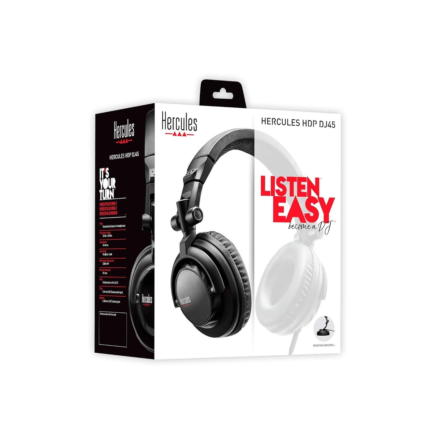 Hercules HDP DJ45 Professional DJ Headphone