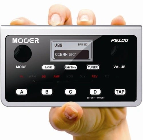 Mooer PE100 Portable Guitar Effects Pedal