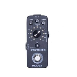Mooer Micro Drummer Digital Drum Machine Effects Pedal Mooer Micro Drummer Digital Drum Machine Effects Pedal