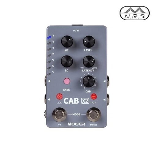 Mooer CAB X2 Stereo Cabinet Simulation Effect Pedal Mooer CAB X2 Stereo Cabinet Simulation Effect Pedal