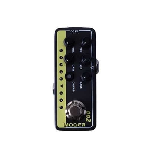 Mooer 002-UK Gold 900 Delay Reverb Effects Pre Amp