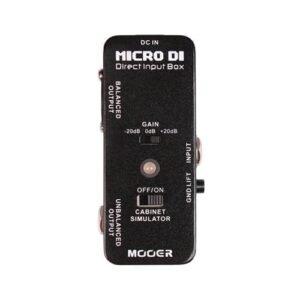 Mooer Micro DI Direct Input Effects Pedal Mooer Micro DI Direct Input Effects Pedal